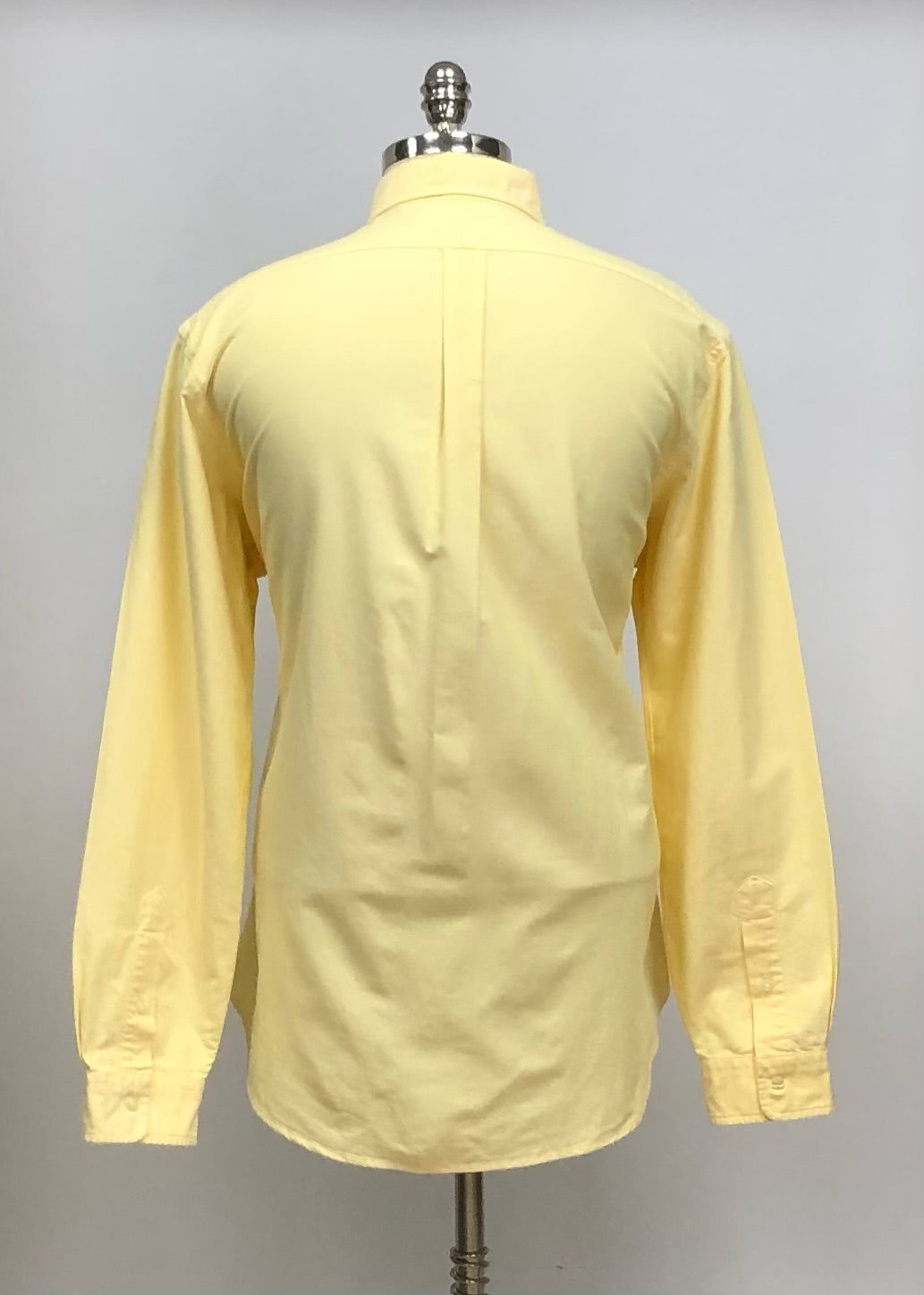 Camisa de botones Polo Ralph Lauren 🏇🏼 Oxford en color amarillo claro Talla XL Entalle Regular