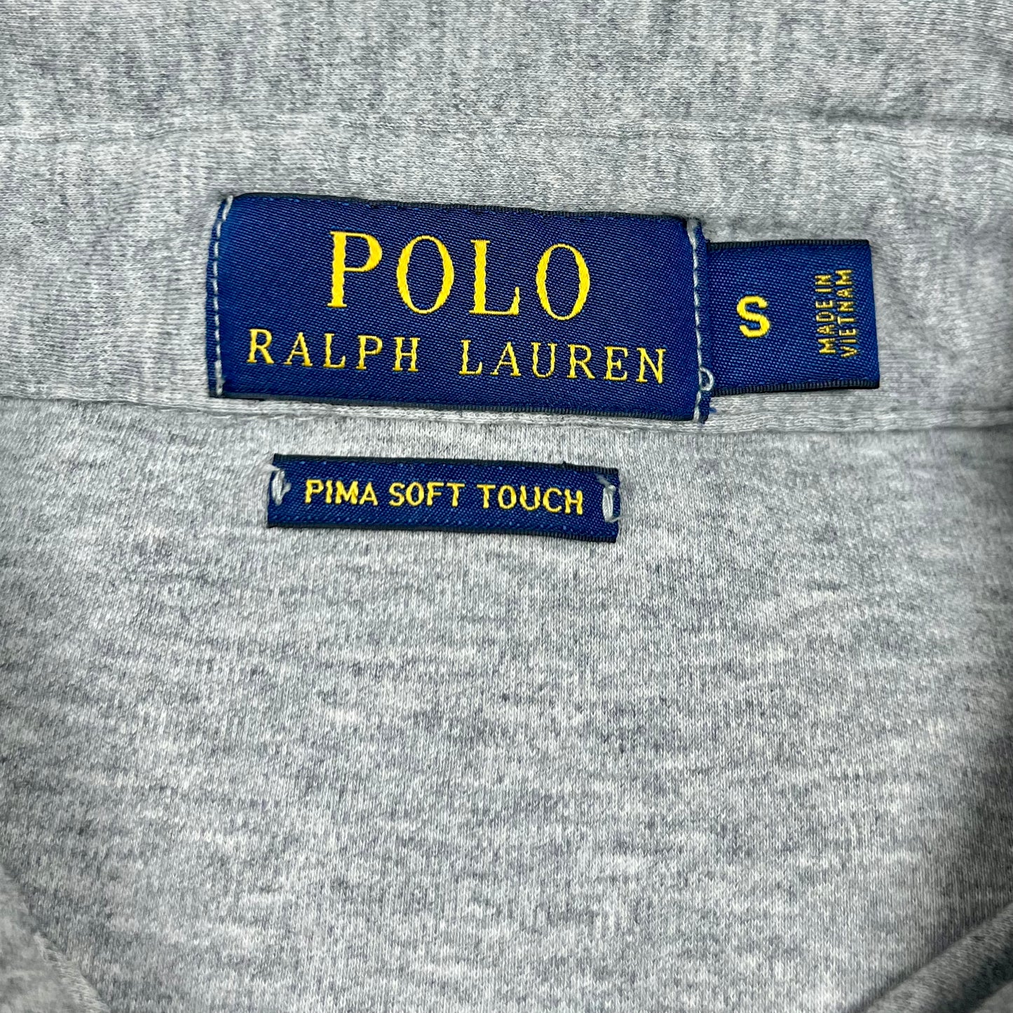 Camiseta Polo Ralph Lauren 🏇🏼 color gris claro Talla S Entalle Regular