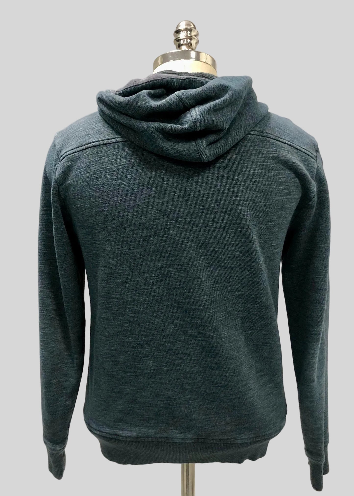 Sudadera Hoodie con capucha Vineyard Vines 🐳 color gris oscuro con ziper Talla S