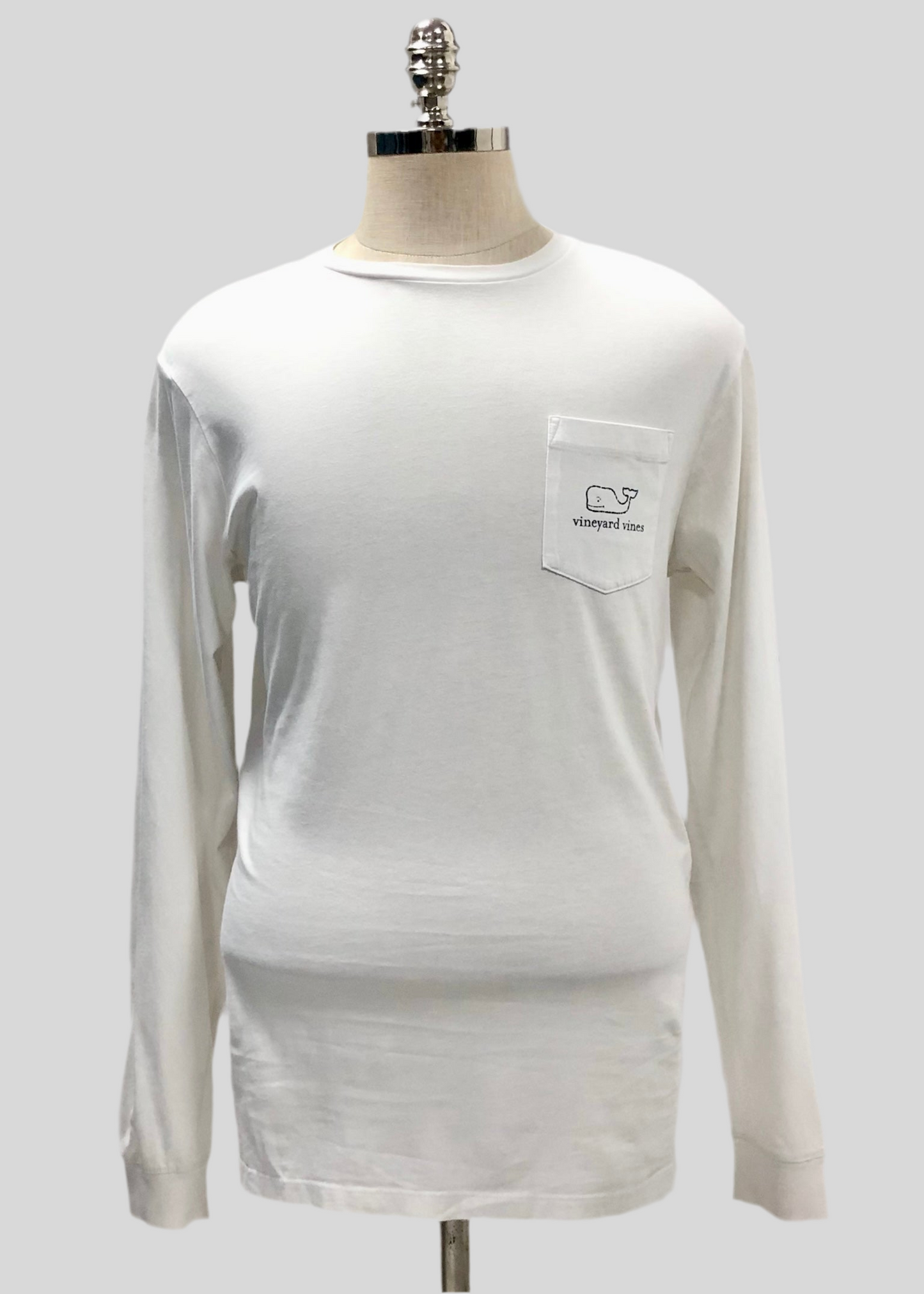 Camiseta cuello redondo Vineyard Vines 🐳 color blanco con Diseño de ballena Talla M