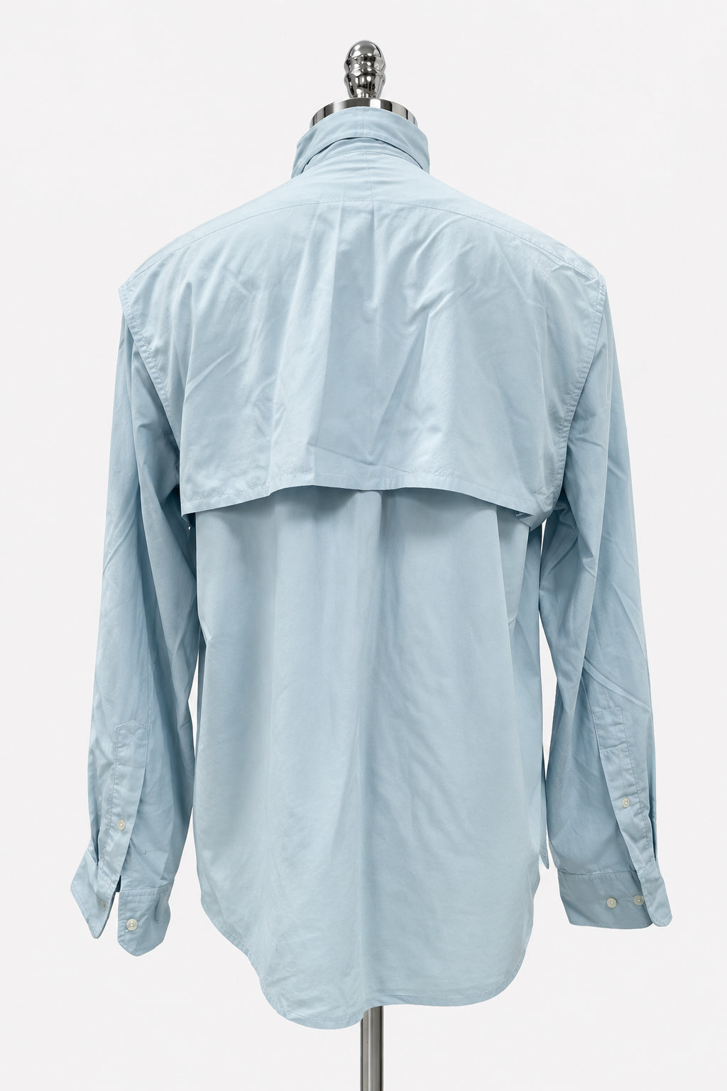 Camisa Vineyard Vines 🐳 Modelo Harbor de cuadro en color celeste y blanco Talla M Entalle regular