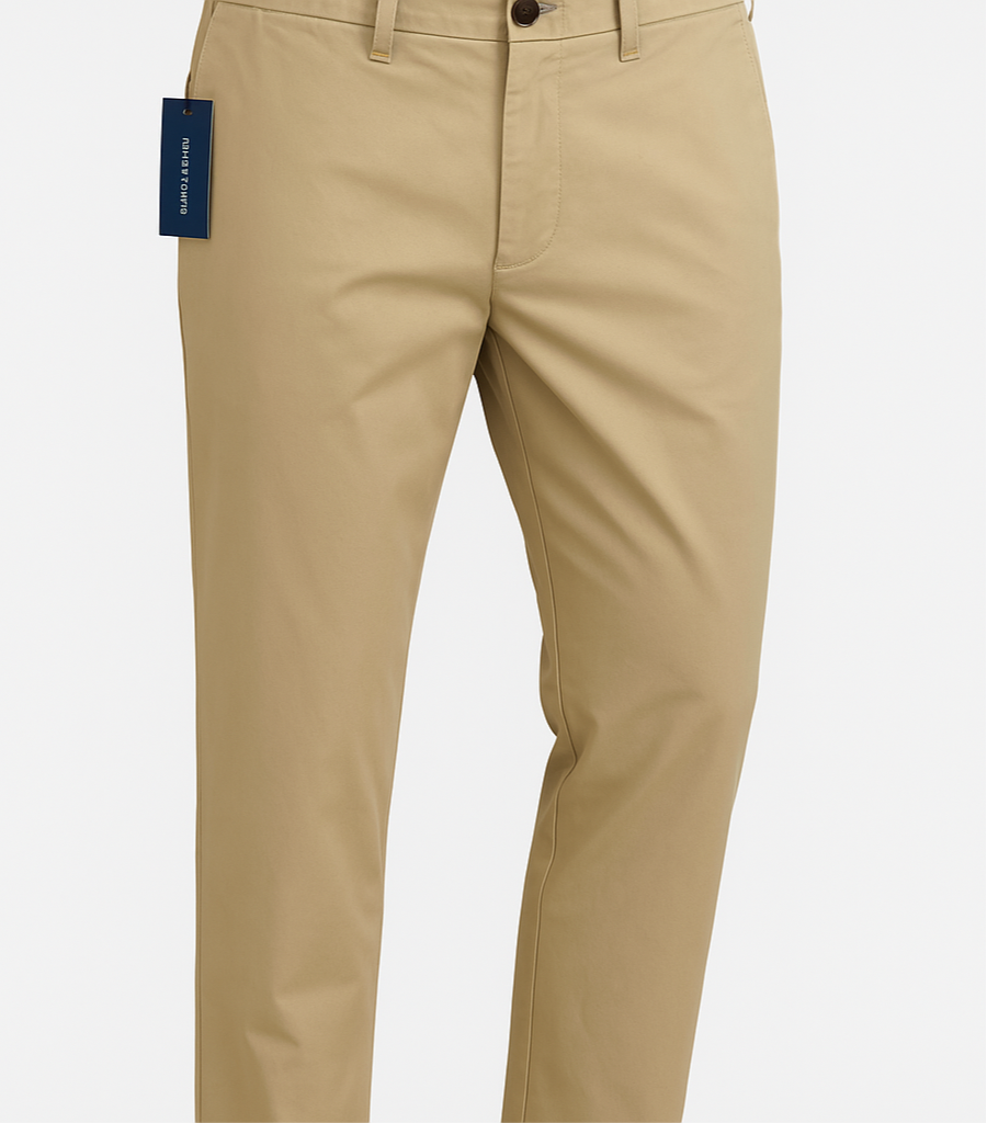 Pantalon casual Tommy Hilfiger 🇺🇸 color Kaki Talla 36x34 Corte Regular