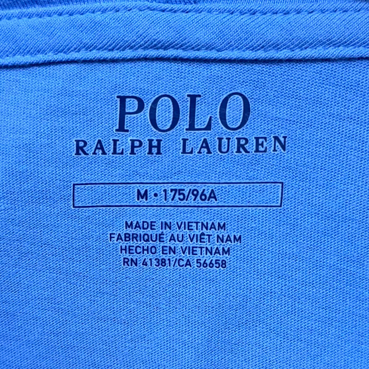 Sueter Jersey con capucha Polo Ralph Lauren 🏇🏼 color celeste Talla M