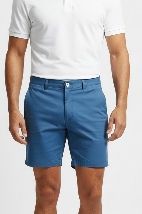 Short Casual Vineyard Vines 🐳 color azul grisáceo talla 33