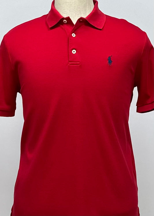 Camiseta Polo Ralph Lauren 🏇🏼color rojo Talla M Entalle Clásico