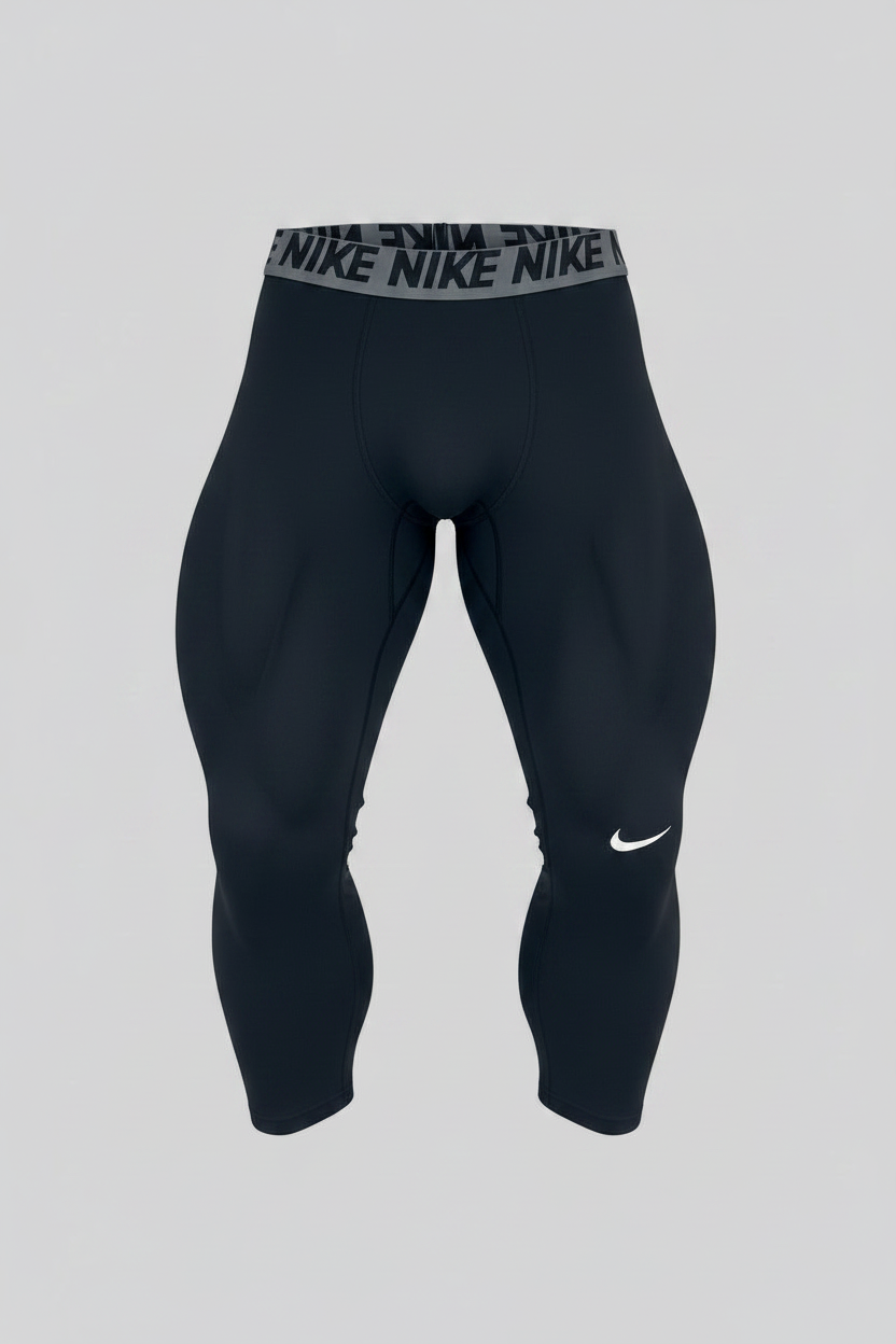 Mallas de entrenamiento Nike ✔️ Pro Dri-FIT 3-4 para hombre en Color Negro Talla M