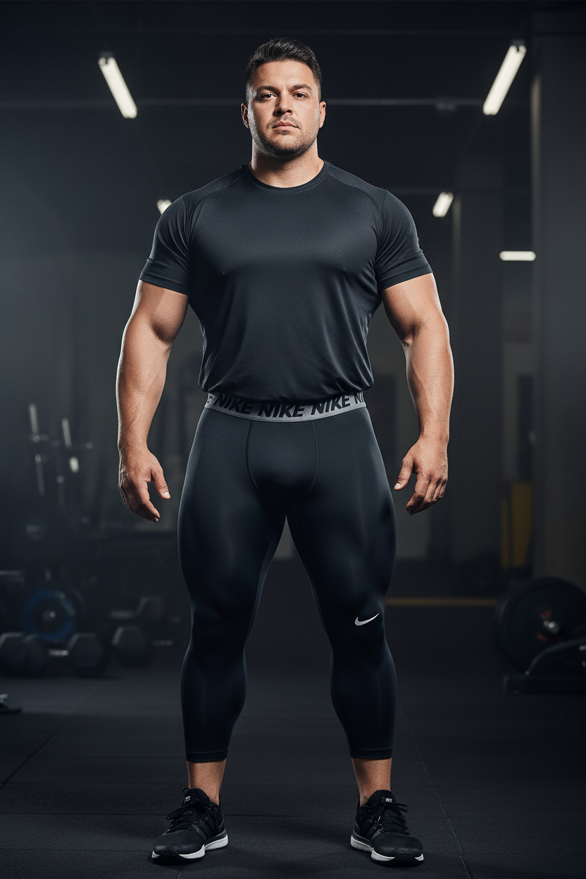 Mallas de entrenamiento Nike ✔️ Pro Dri-FIT 3-4 para hombre en Color Negro Talla M