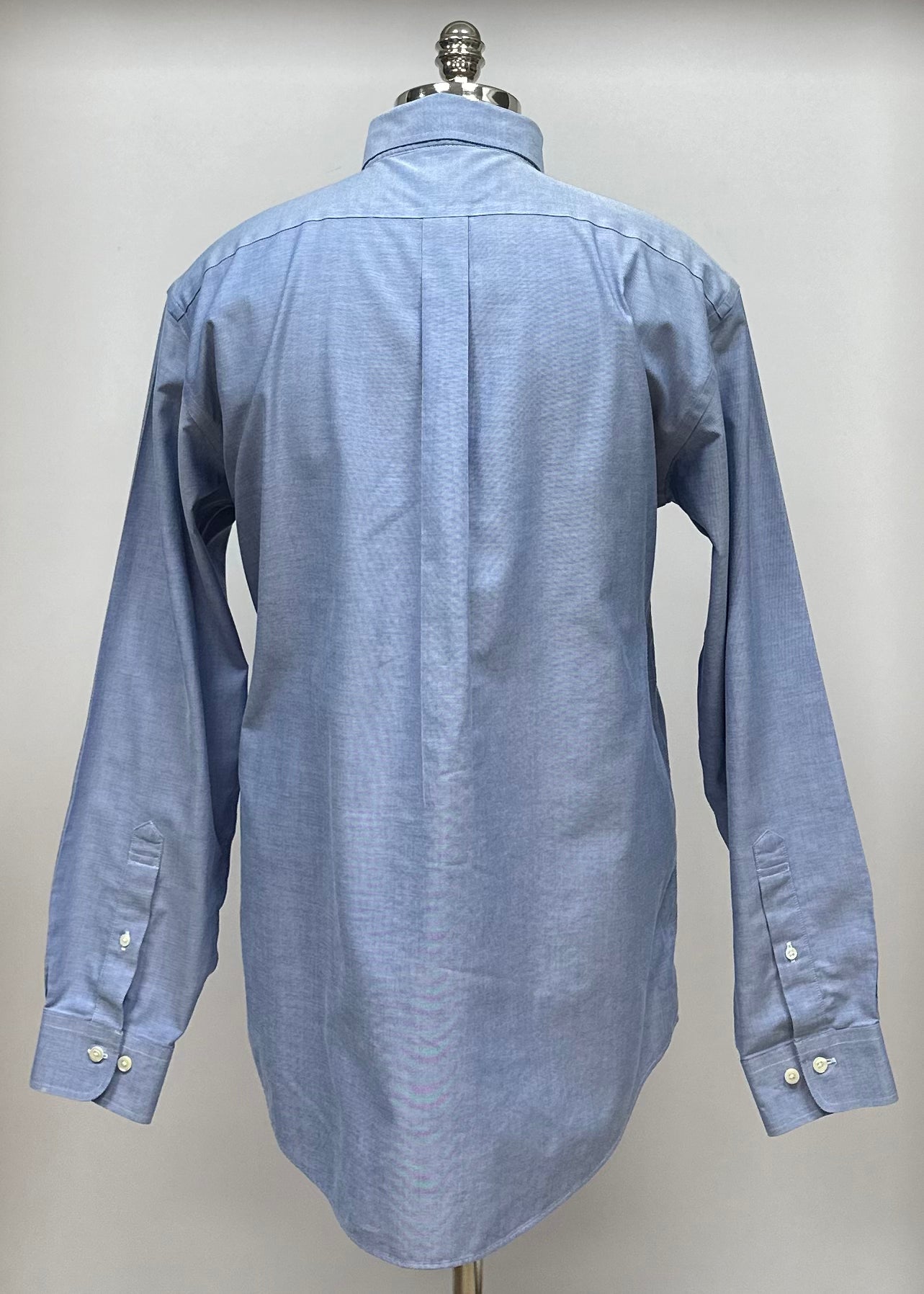 Camisa Brooks Brothers 🐑 color celeste claro tornasol Talla XL Entalle Regular