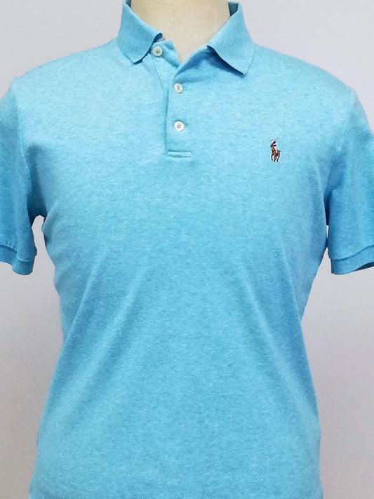 Camiseta Polo Ralph Lauren 🏇🏼 color turquesa Talla S Entalle Clásico