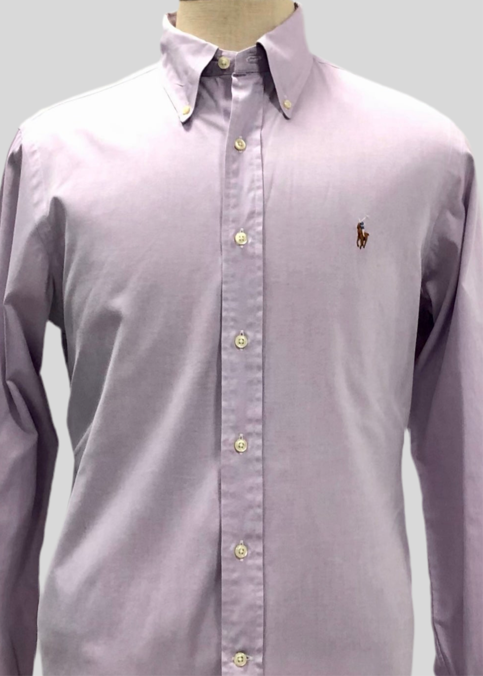 Camisa de botones Polo Ralph Lauren 🏇🏼  en color Lila Talla M Entalle Regular