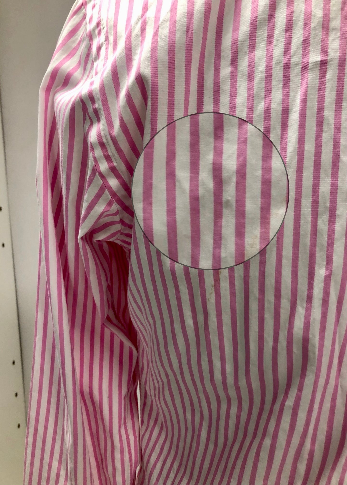 Camisa de botones Polo Ralph Lauren 🏇🏼 Color blanco de cuadros en color rosado Talla M Entalle Custom Fit (ver descripción)