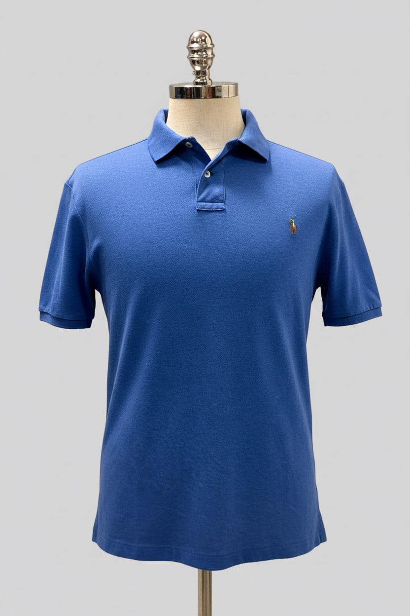 Camiseta Polo Ralph Lauren 🏇🏼 color azul Talla XL Entalle Regular