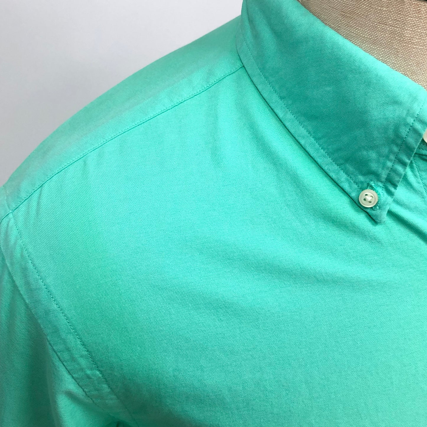 Camisa de botones Polo Ralph Lauren 🏇🏼  en color verde Talla M Entalle Regular (ver descripción)