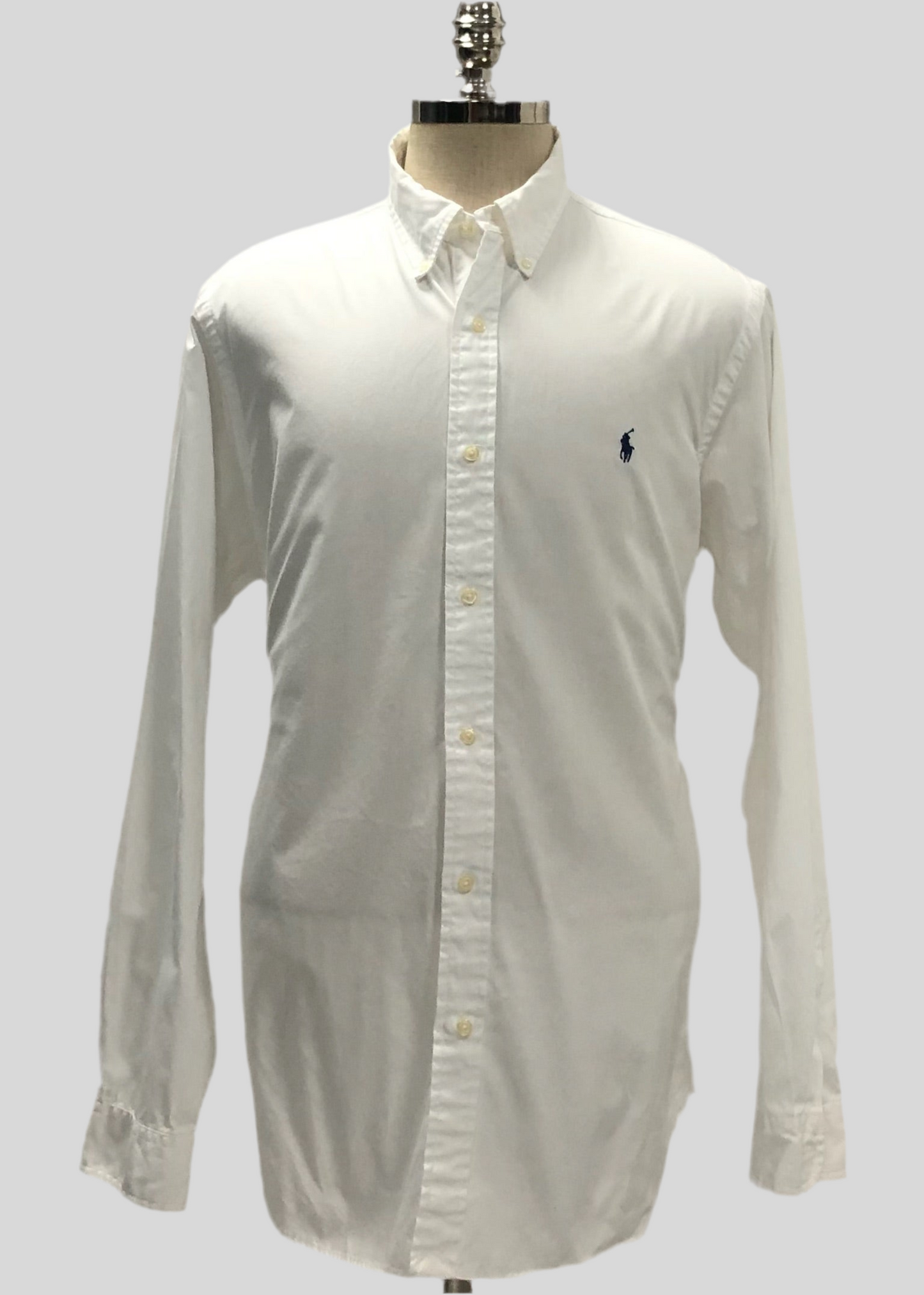 Camisa de botones Polo Ralph Lauren 🏇🏼  en color blanco Talla XL Entalle Regular (ver descripción)