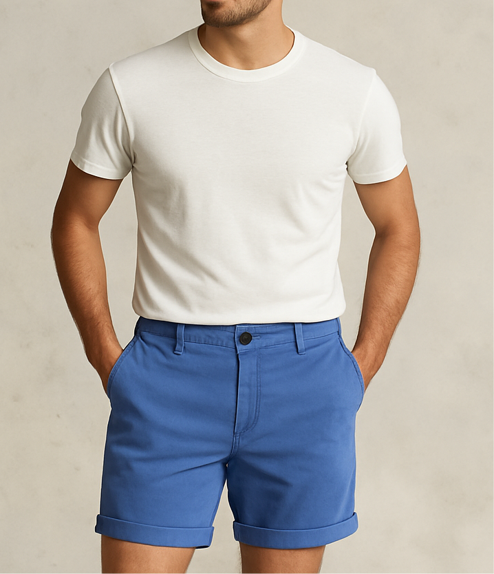 Short Casual Brooks Brothers 🐑  color azul talla 34