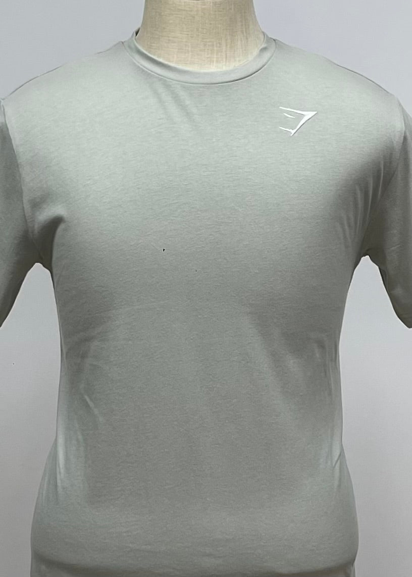 Camiseta cuello redondo Gymshark 🏋🏽 color gris manga corta Talla S