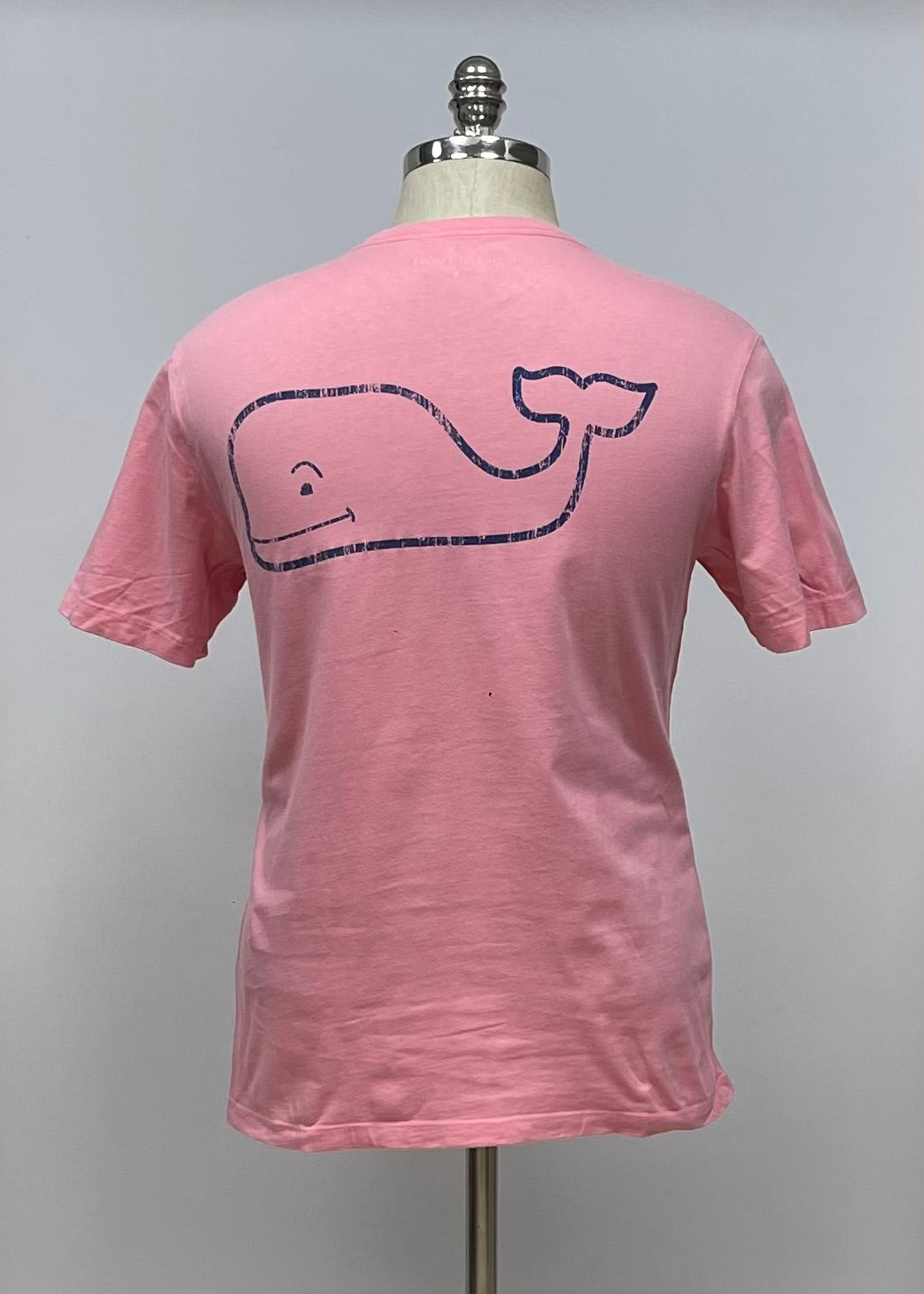 Camiseta cuello redondo Vineyard Vines 🐳 color rosado con Diseño de ballena Talla Small