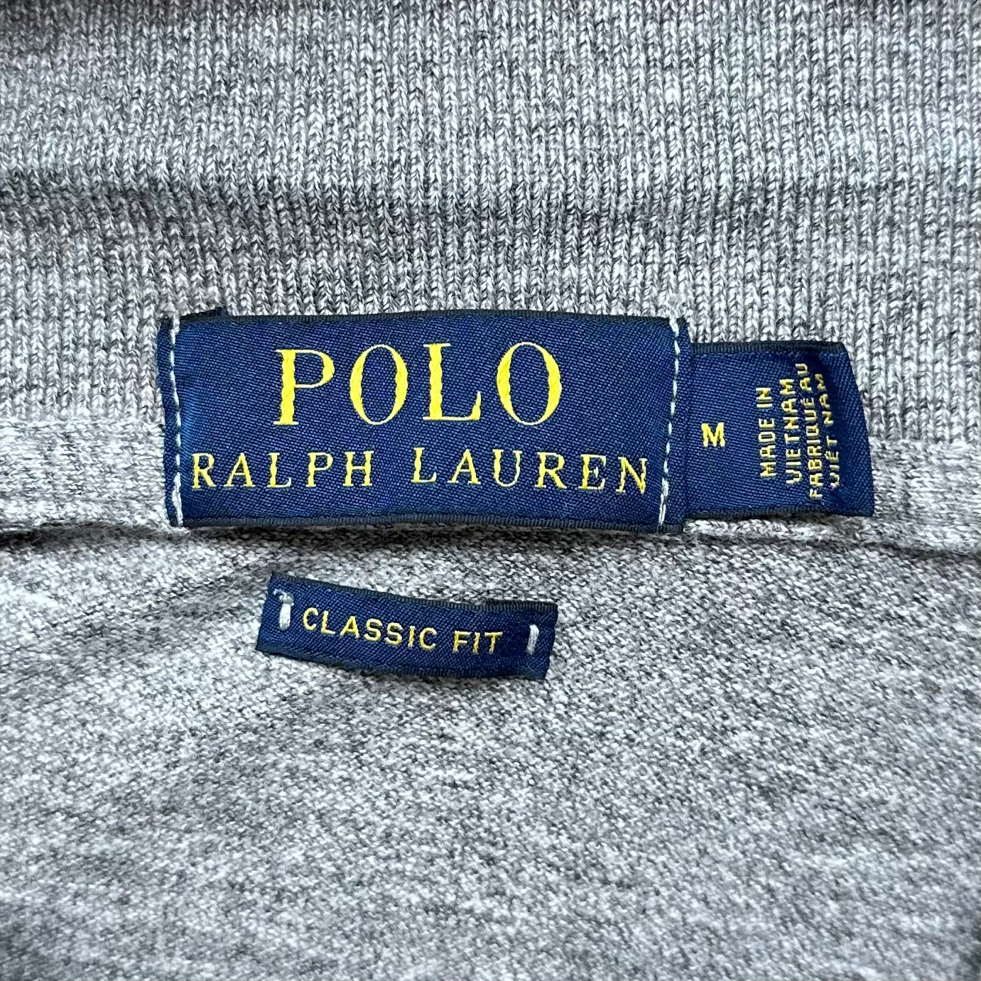 Camiseta Polo Ralph Lauren 🏇🏼color gris oscuro Talla M Entalle Clásico