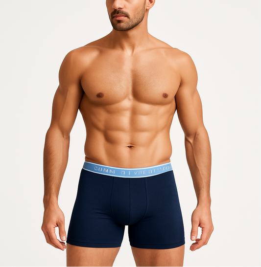 Boxer Briefs Tommy Hilfiger 🇺🇸  Tela algodón stretch color azul navy Talla XL