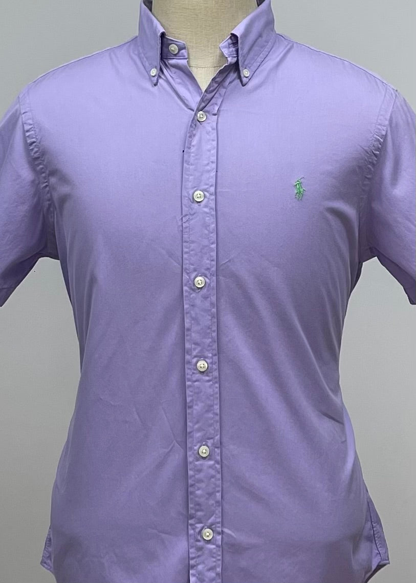 Camisa de botones Polo Ralph Lauren 🏇🏼  en color lila Talla M Entalle Regular