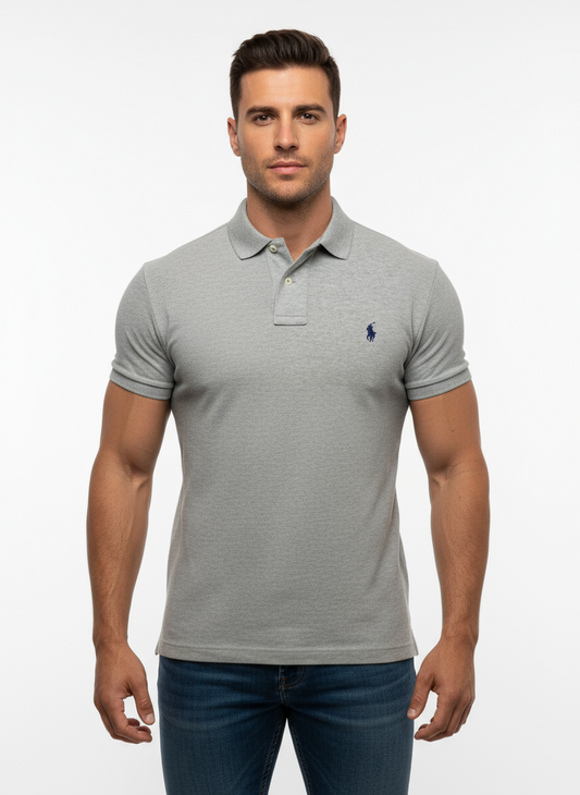 Camiseta Polo Ralph Lauren 🏇🏼 color gris Talla S Entalle Regular