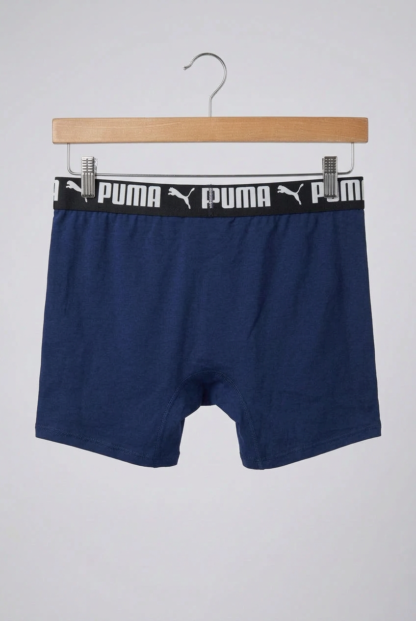 Boxers Briefs Puma 🐆 Tela con spandex color azul oscuro Talla L