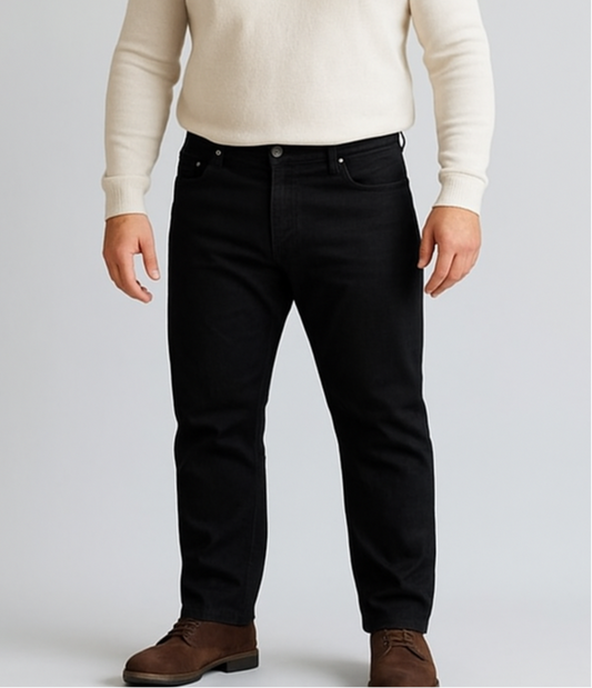 Pantalon jeans color negro Tommy Hilfiger Denim Talla 38x30 Corte Slim Fit