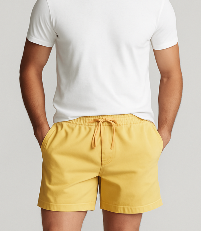 Short Casual Uniqlo 🇯🇵 color mostaza talla L