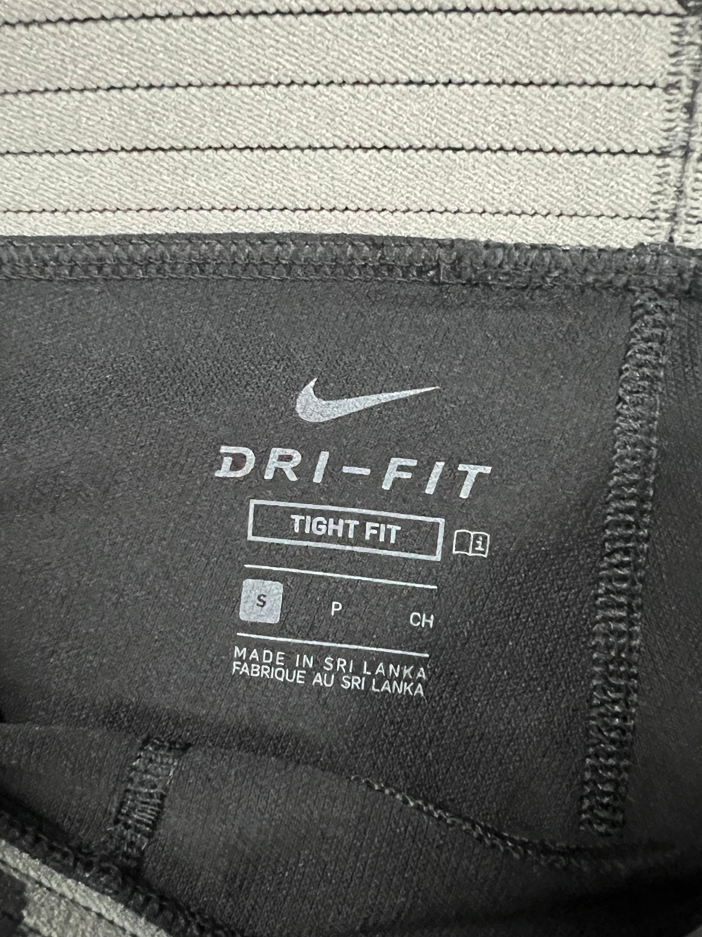 Malla de entrenamiento licra Nike ✔️ Pro Dri-FIT de 3/4 de largo para hombre en Color negro cintura negro Talla S