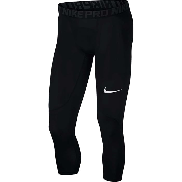 Mallas de entrenamiento Nike ✔️ Pro Dri-FIT 3-4 para hombre en Color Negro Talla L