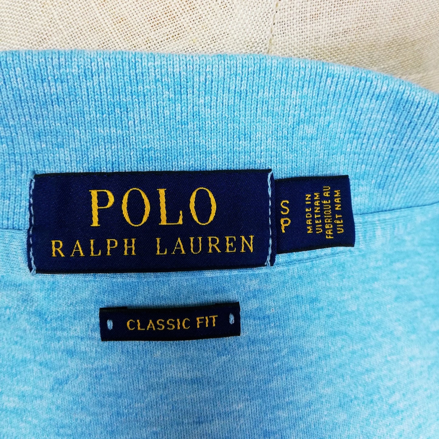 Camiseta Polo Ralph Lauren 🏇🏼 color turquesa Talla S Entalle Clásico