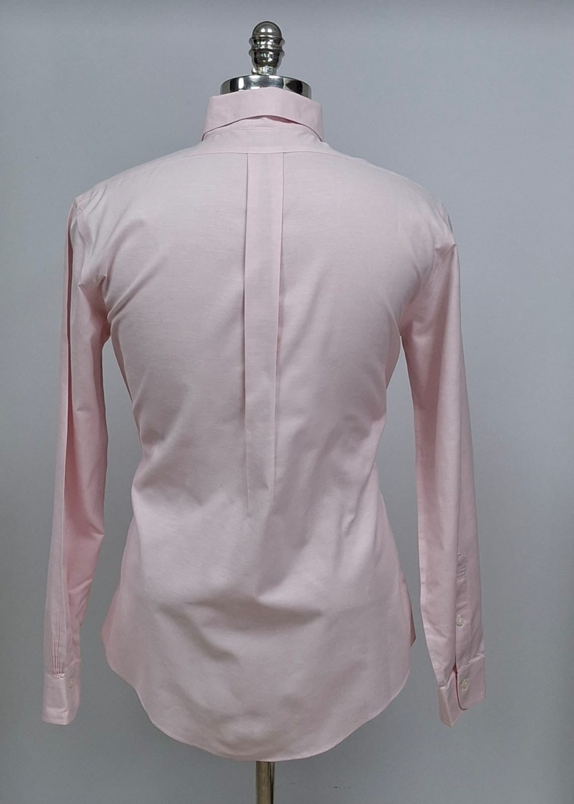 Camisa Brooks Brothers 🐑 color rosado claro tornasol Talla M Entalle Regular