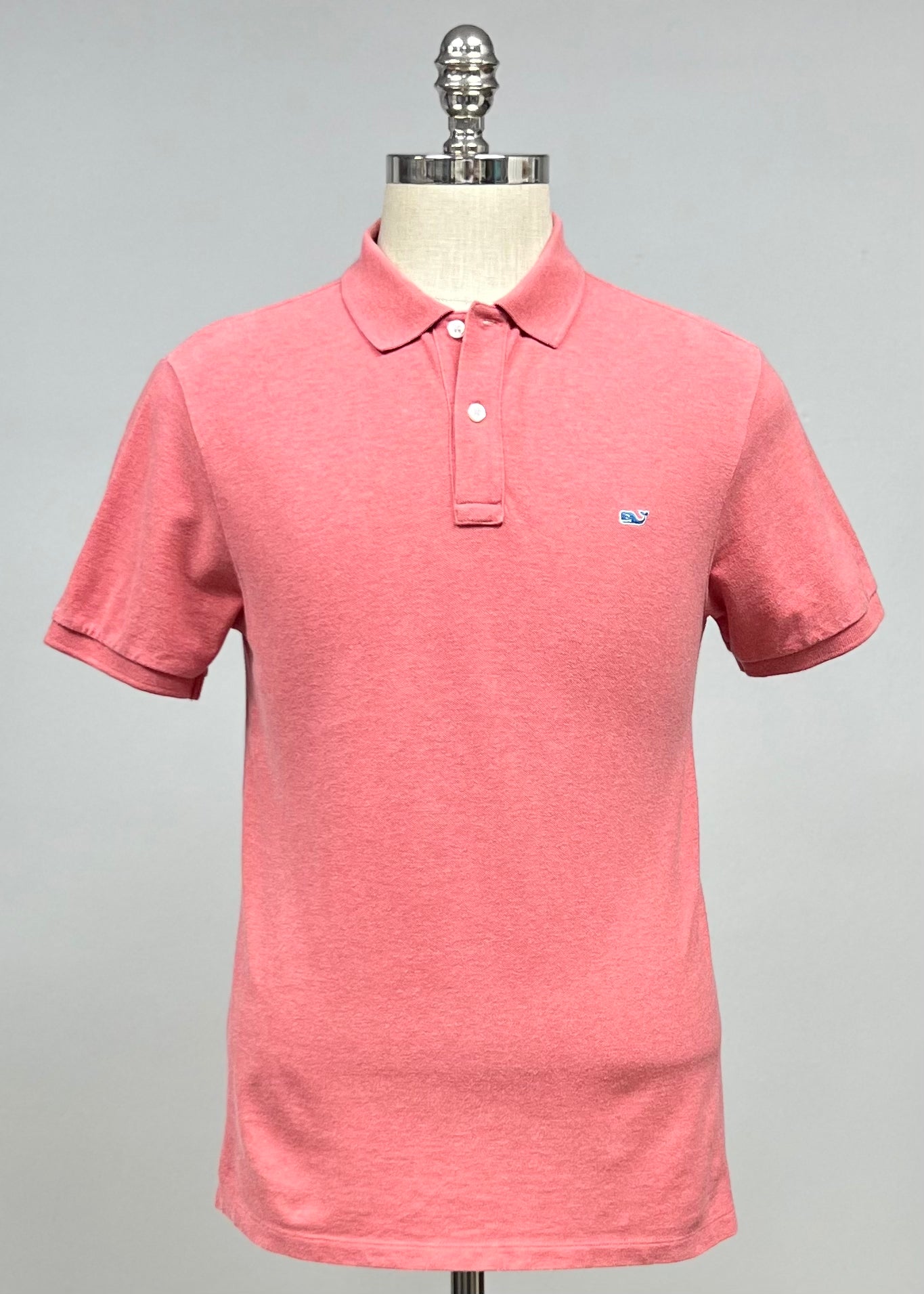 Camiseta Polo Vineyard Vines 🐳 color rosado claro Talla S Entalle Slim Fit