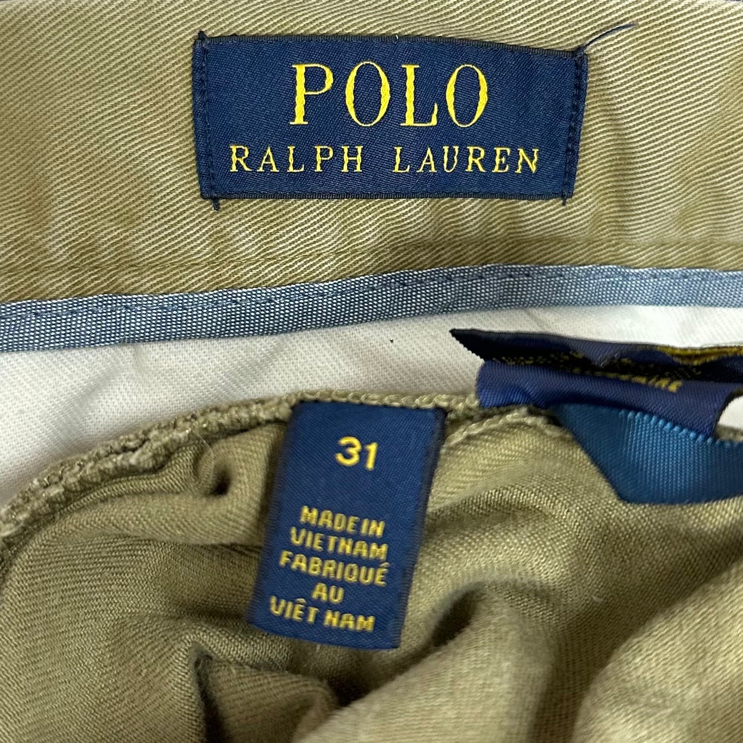 Short Casual Polo Ralph Lauren 🏇🏼 color Verde Oliva talla 31