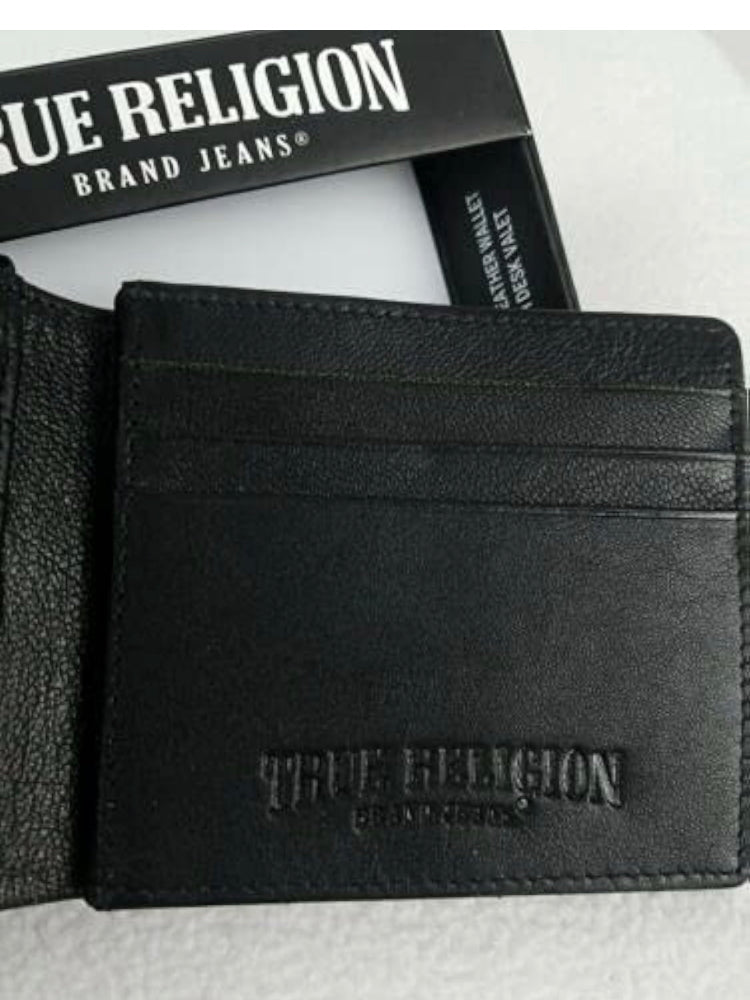 Wallet True Religion Color negro Nuevo con su etiqueta