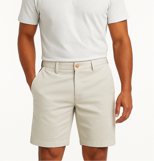 Short Casual IZOD 🇺🇸 color crema talla 32