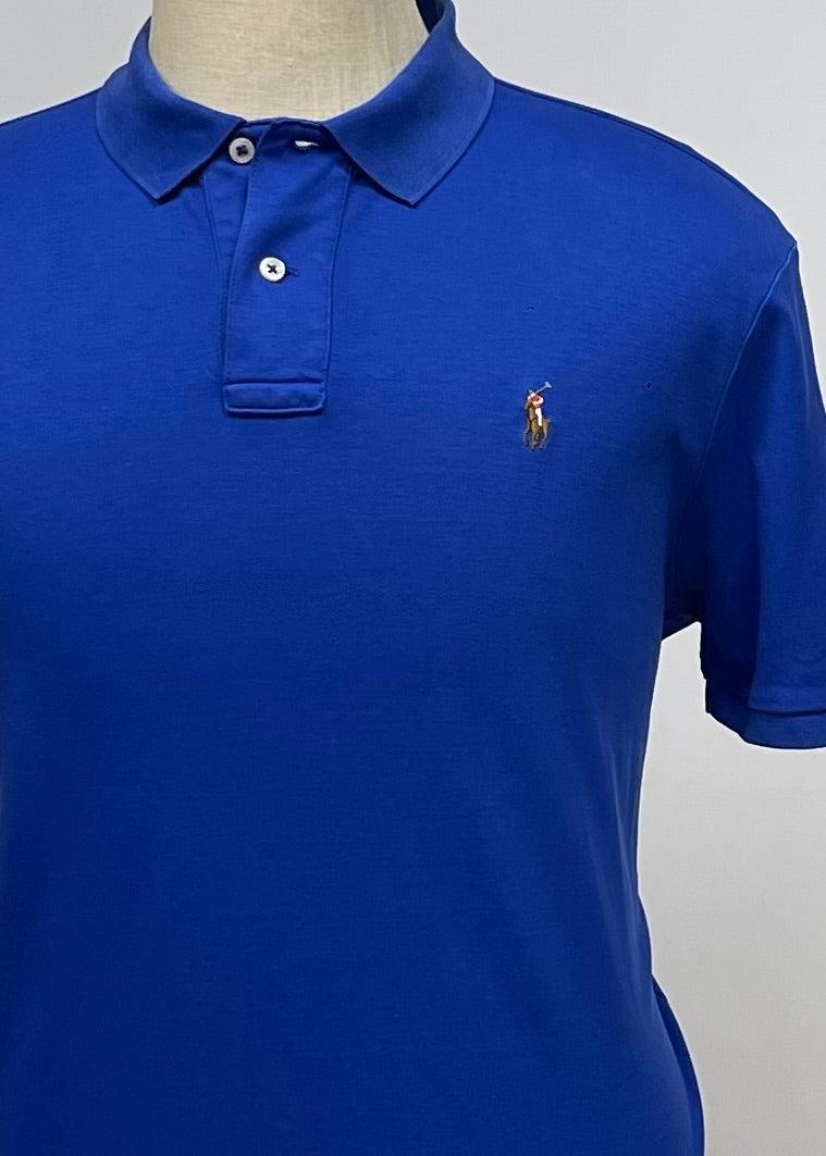 Camiseta Polo Ralph Lauren 🏇🏼color azul intenso Talla L Entalle Regular