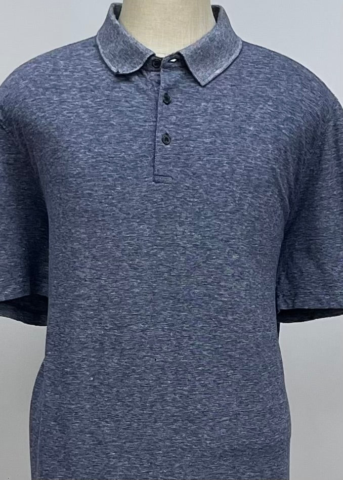 Camiseta Polo Joseph Abboud 🔹 color azul grisáceo Talla XXL Entalle Clásico