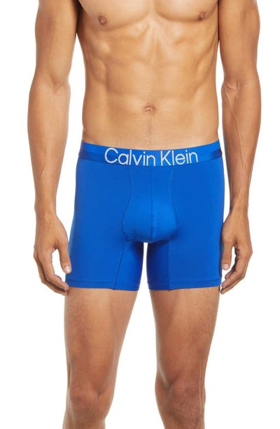 Paquete de 3 Calzoncillos tipo Boxer Calvin Klein de Microfibra - Cooling Technology en Talla S