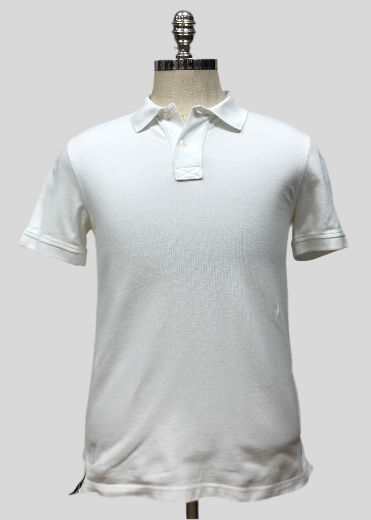 Camiseta Polo marca J.Crew 🇺🇸 color blanco Talla S Entalle Regular ( ver descripción)