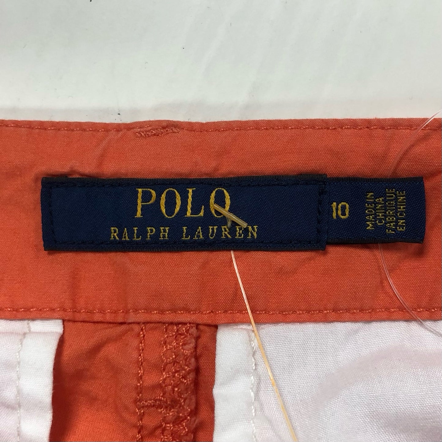 Short de mujer Polo Ralph Lauren 🏇🏼 Estilo cargo en color naranja intenso Talla L