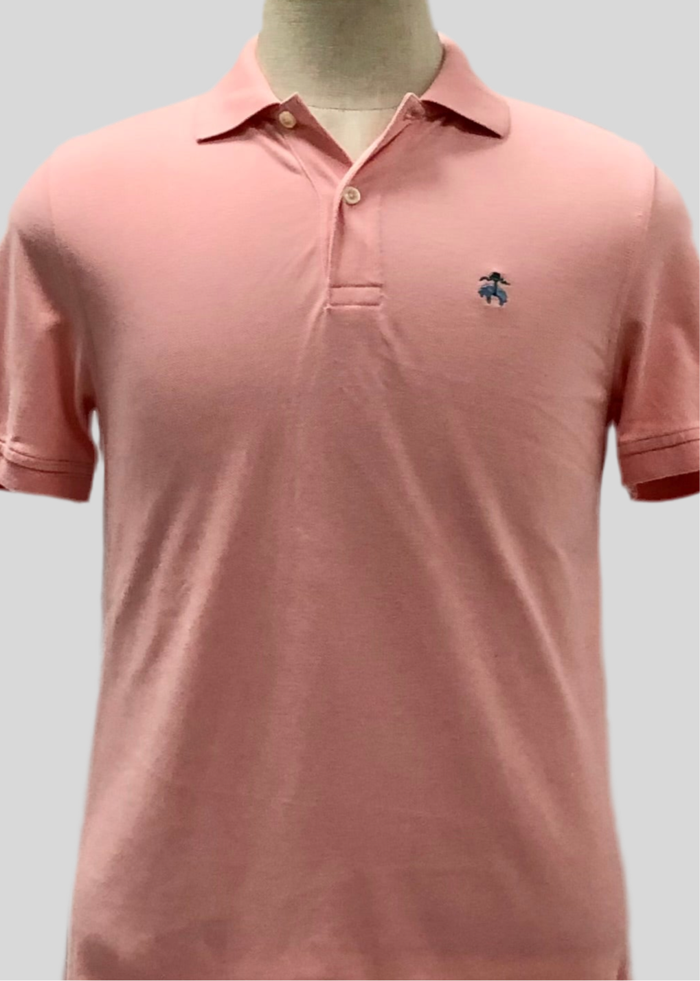 Camiseta Polo Brooks Brothers 🐑 color rosado claro Talla S y L Entalle Slim Fit (ver descripción)