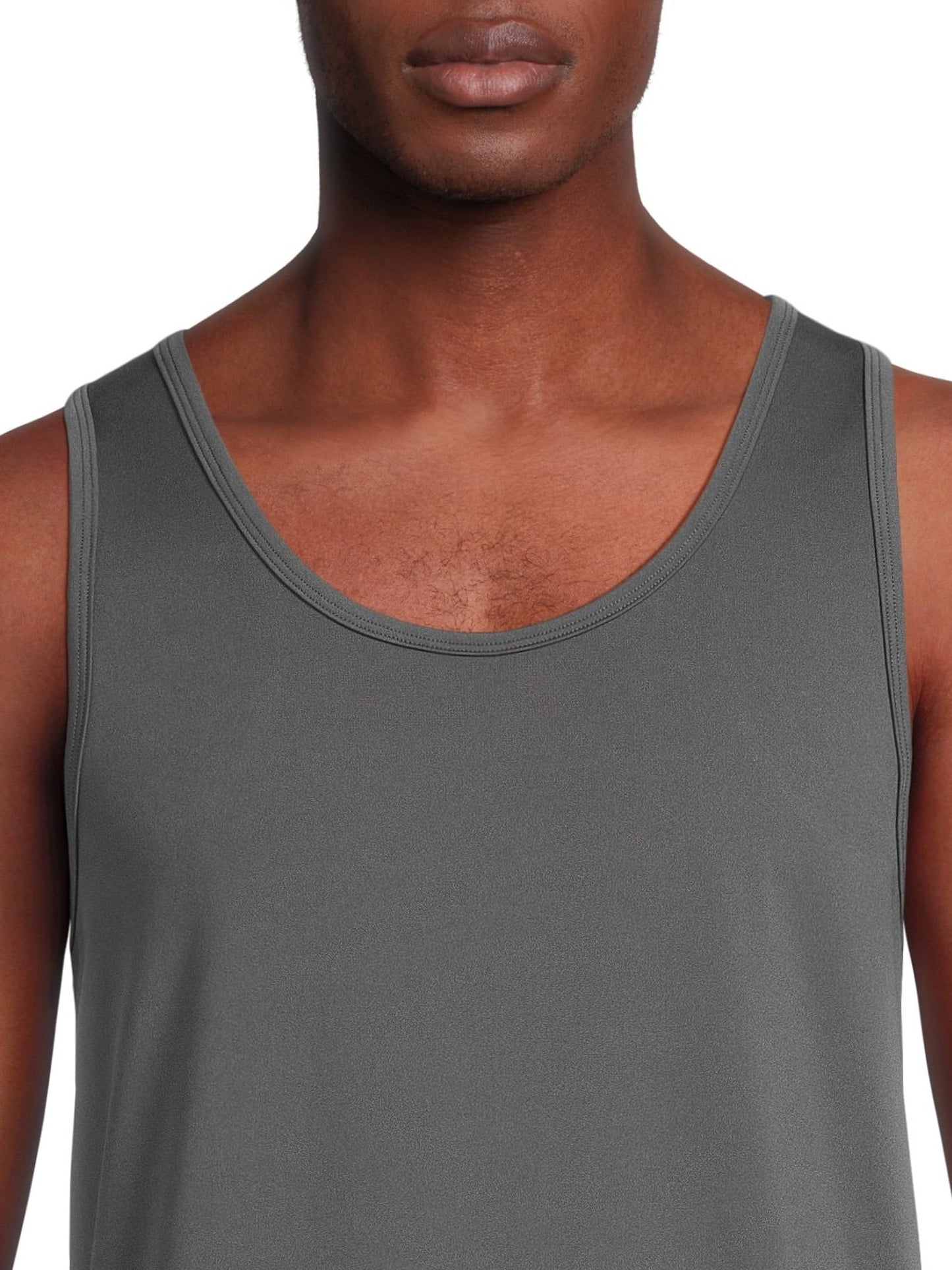 Paquete de 3 Camiseta sin mangas Reebok 🔺 Tela performance color negro y gris Talla M y L