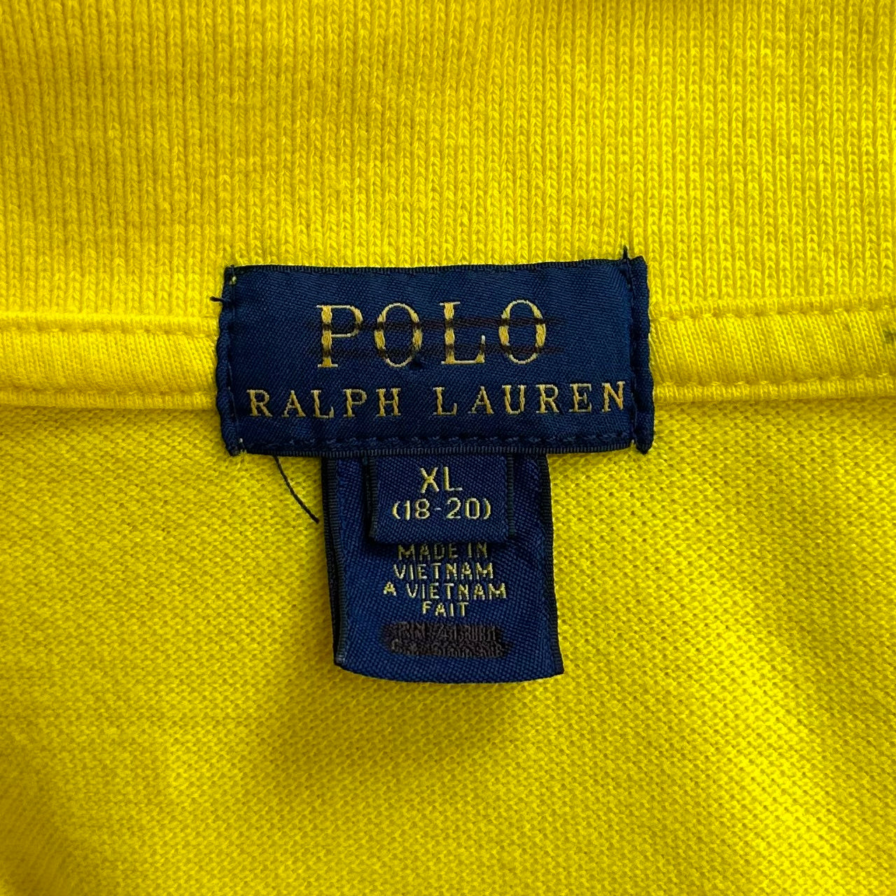 Camiseta Polo Ralph Lauren 🏇🏼 de niño color amarillo Talla XL (18-20) Entalle Regular