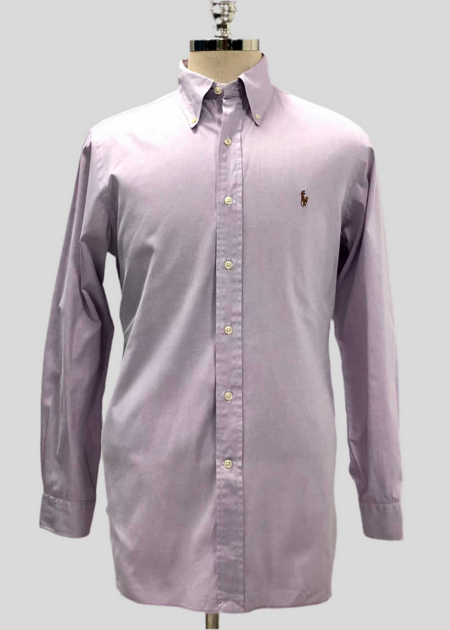 Camisa de botones Polo Ralph Lauren 🏇🏼  en color Lila Talla M Entalle Regular