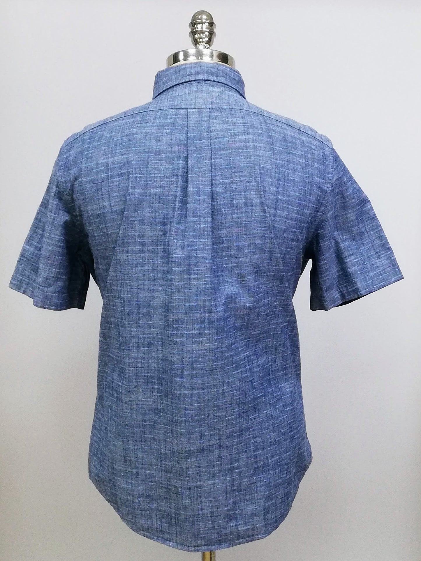 Camisa de cuadros Vineyard Vines 🐳 de jeans color gris oscuro Talla M Entalle Slim Fit