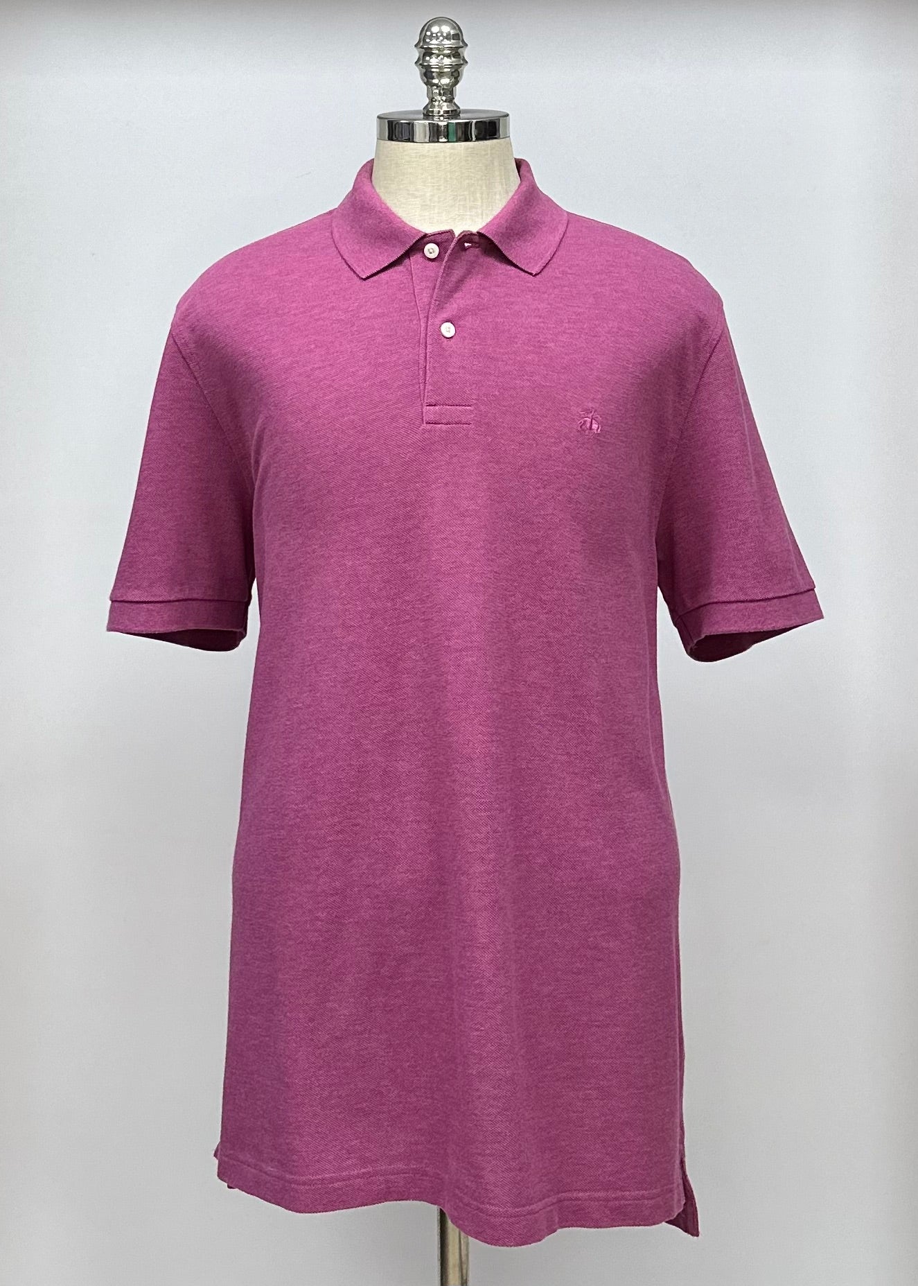 Camiseta Polo Brooks Brothers 🐑 color rosado oscuro Talla XXL Entalle Regular