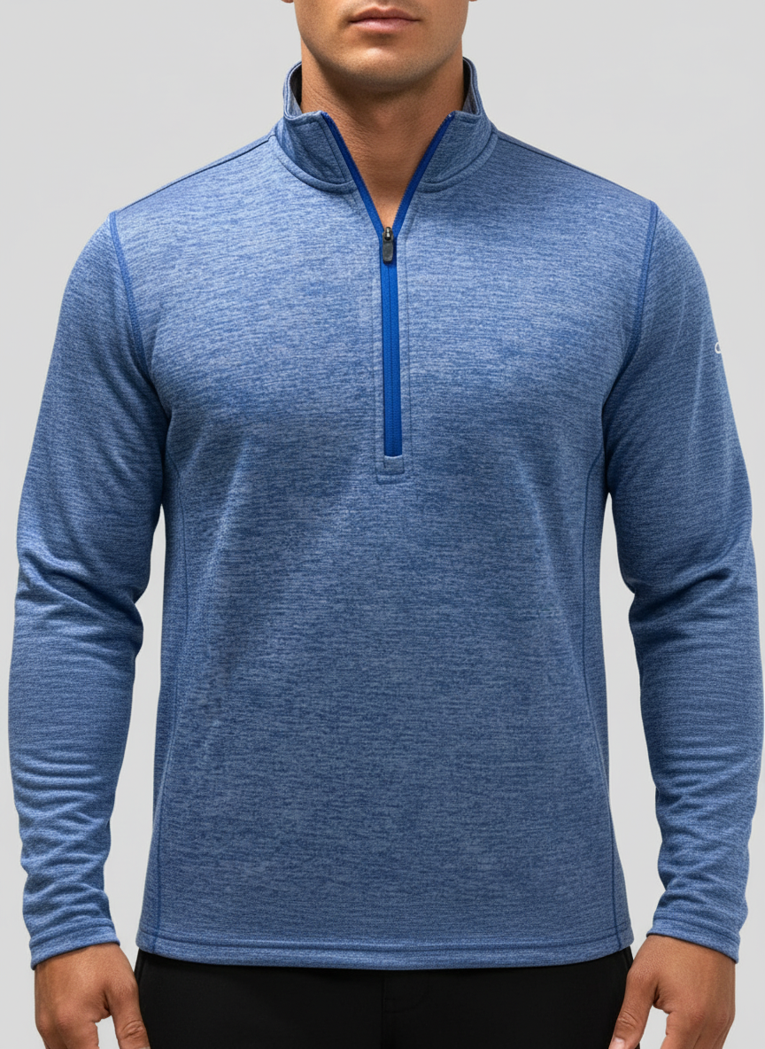 Sueter Jersey Adidas 🏃🏻 color azul y gris degradado con logo en color blanco Talla M