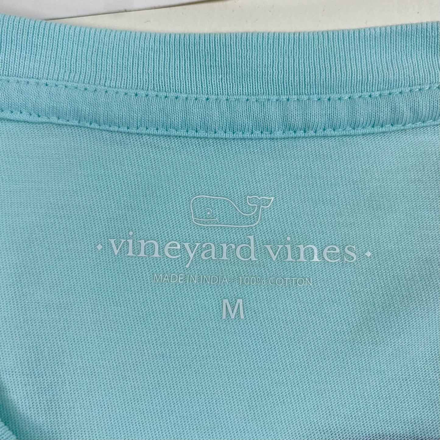 Camiseta de mujer Vineyard Vines 🐳 color turquesa claro con Diseño de ballena Talla M