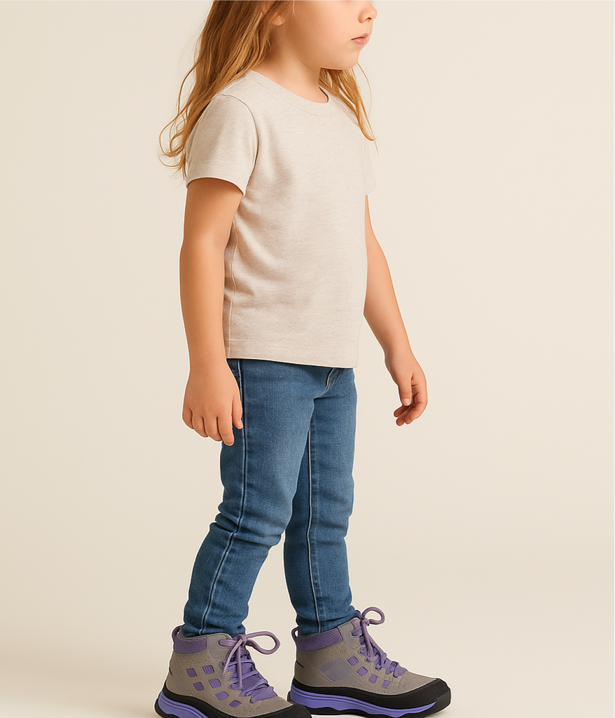 Botas de niña Merrell⛰️ Color gris y morado Talla 11